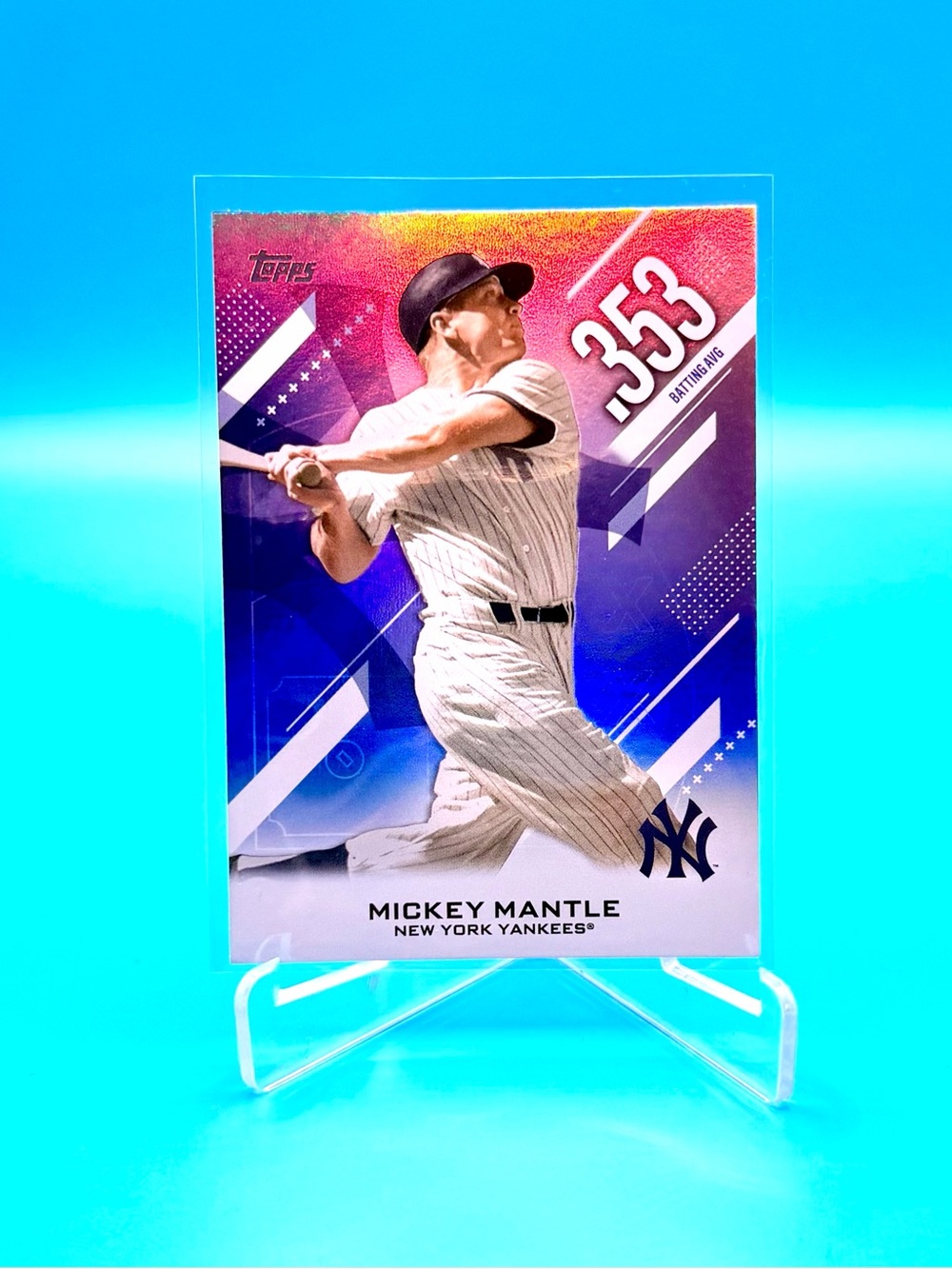 2026🔥Mickey Mantle🔥Topps Series 2🔥.353! 🤯 #CN-18 Yankees!